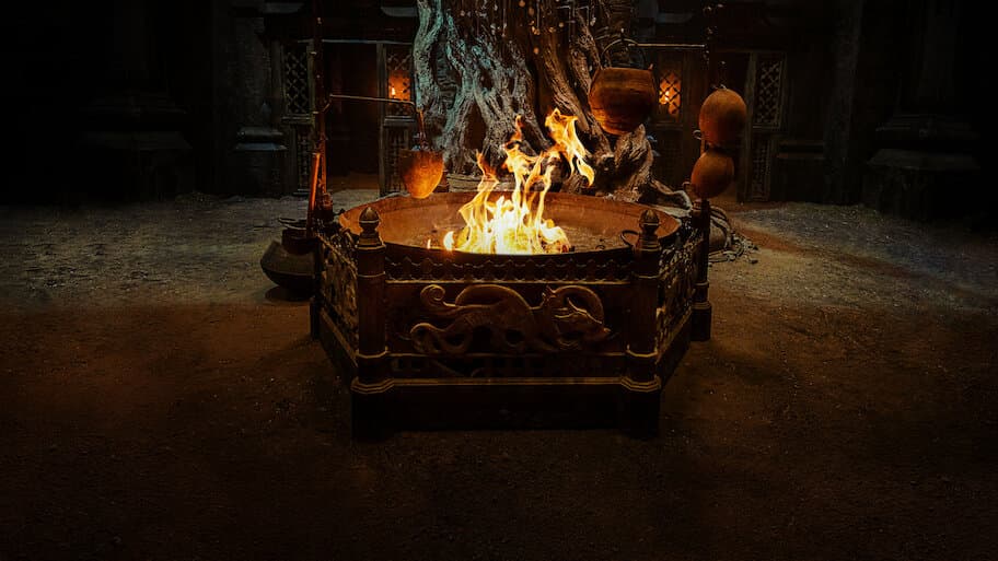 The Witcher: Fireplace