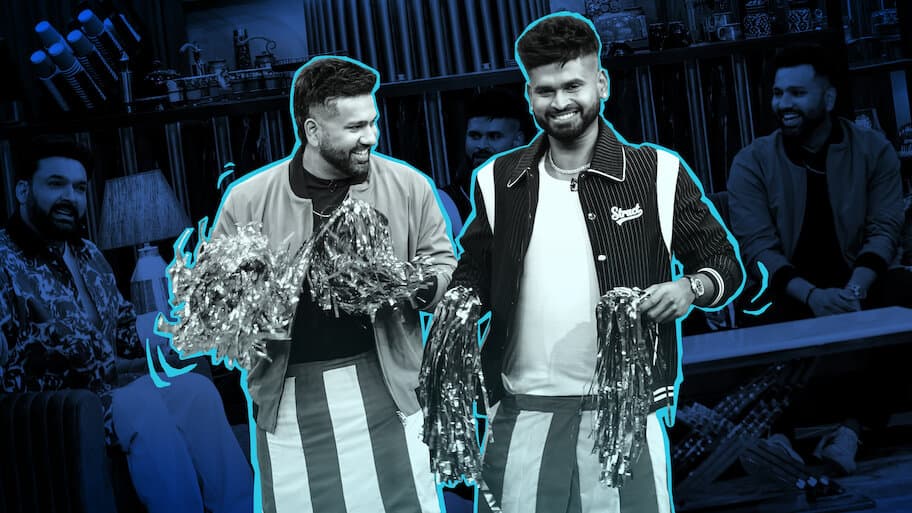 Rohit and Shreyas Turn Cheerleaders