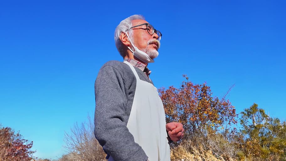 Hayao Miyazaki and the Heron