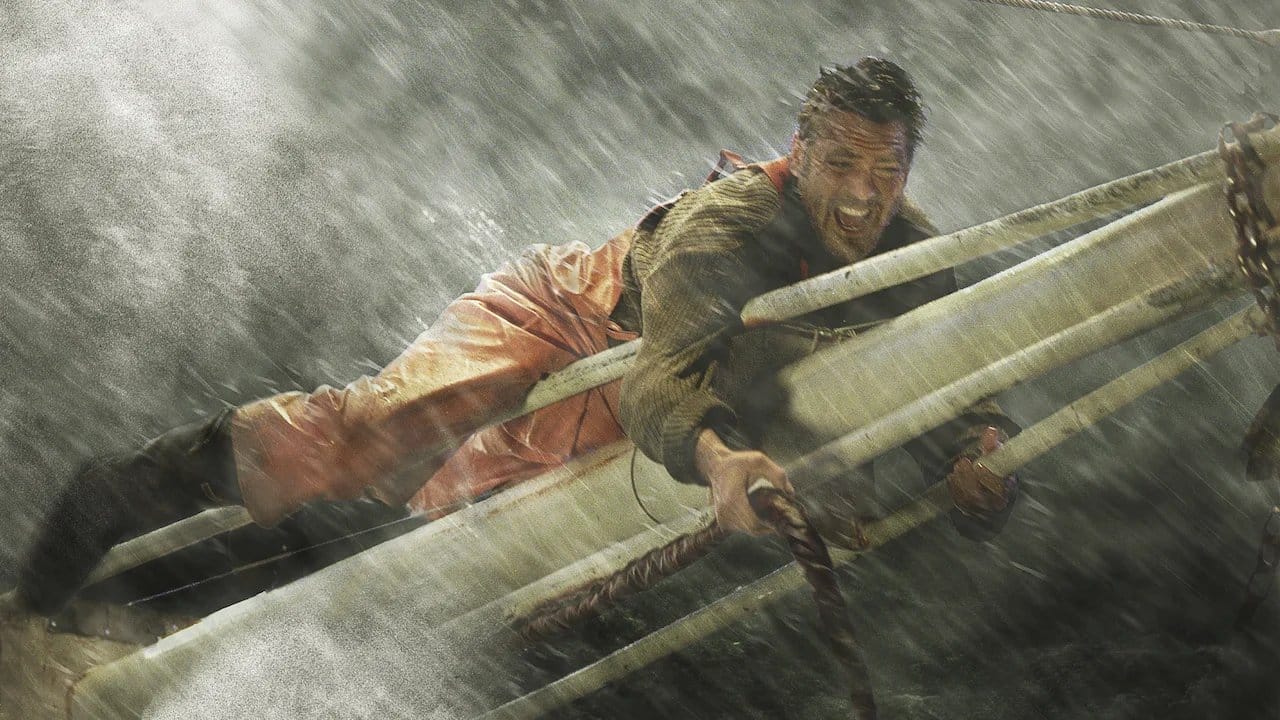 The Perfect Storm backdrop