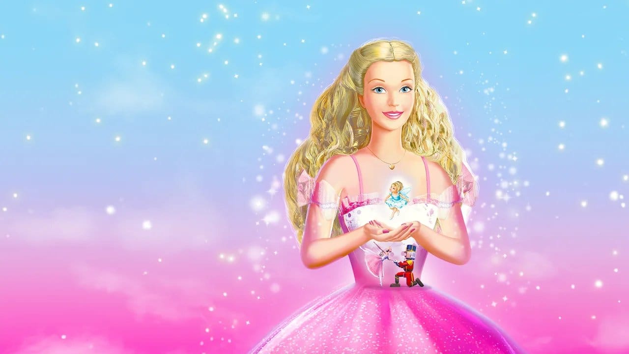 Barbie in The Nutcracker backdrop