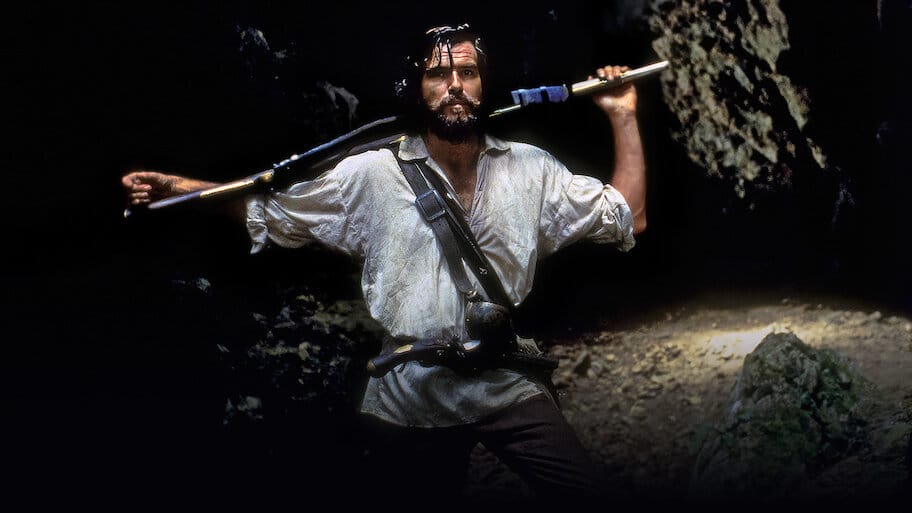 Robinson Crusoe backdrop