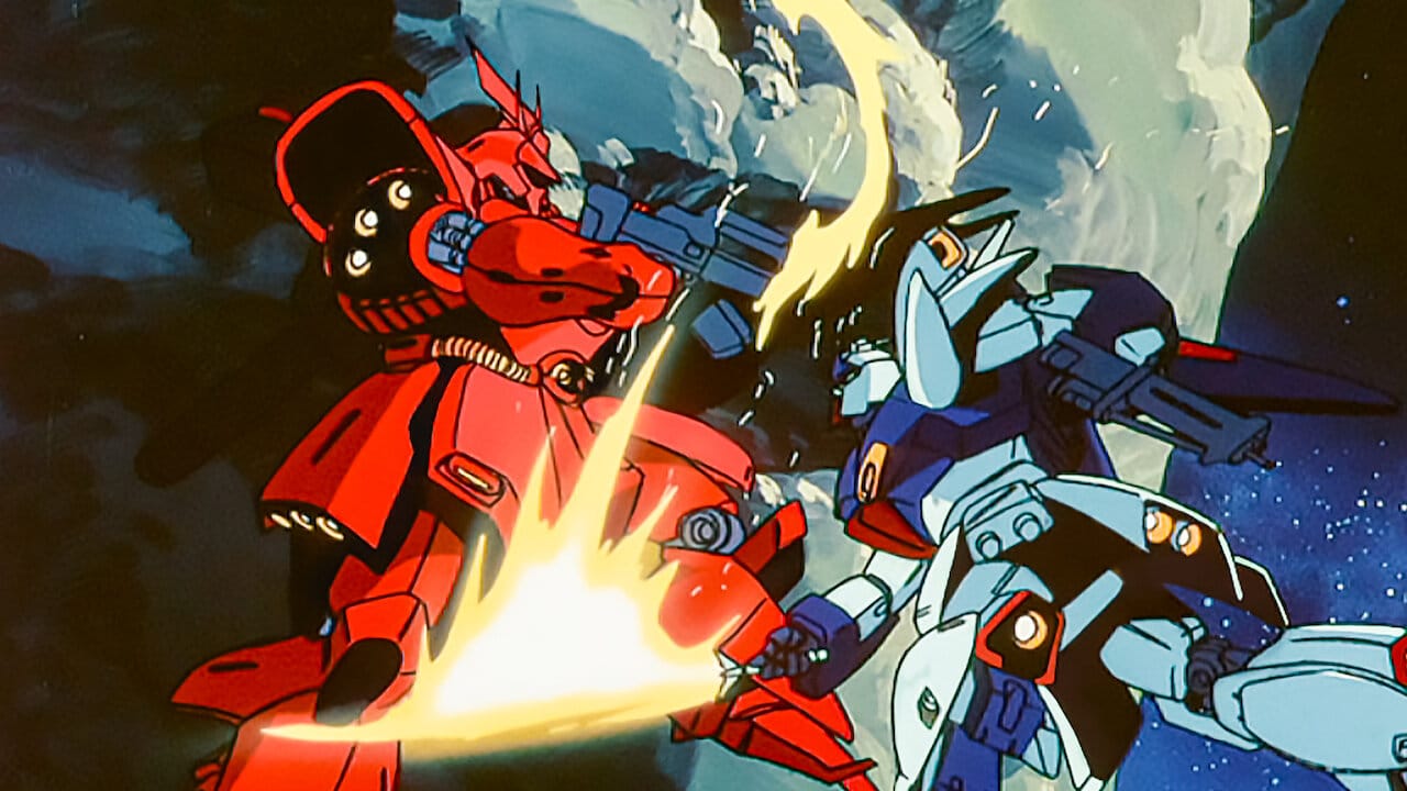 Mobile Suit Gundam: Char's Counterattack backdrop