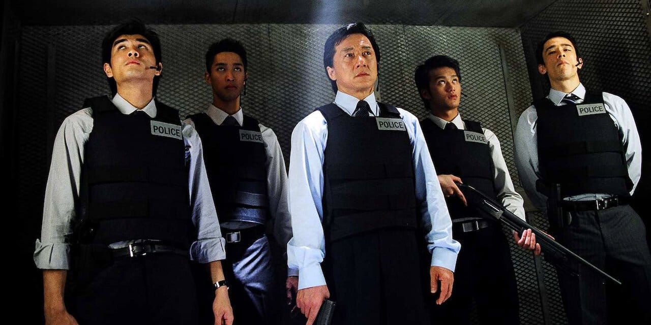 New Police Story backdrop