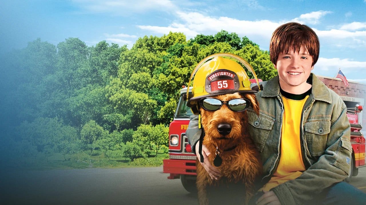 Firehouse Dog backdrop