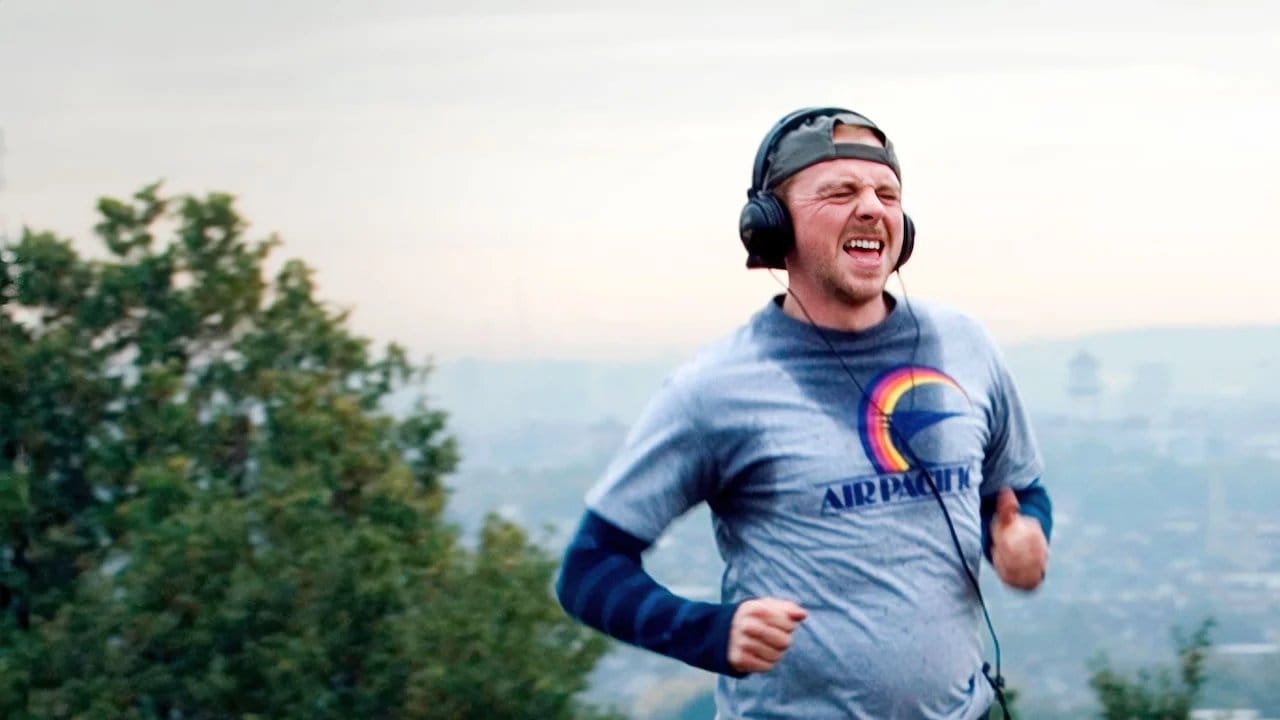 Run, Fatboy, Run backdrop