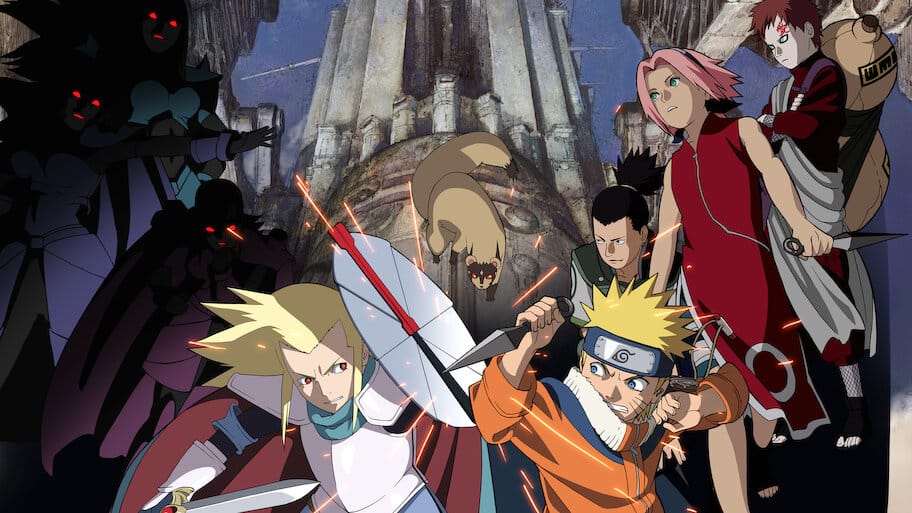 Naruto the Movie 2: Legend of the Stone of Gelel backdrop