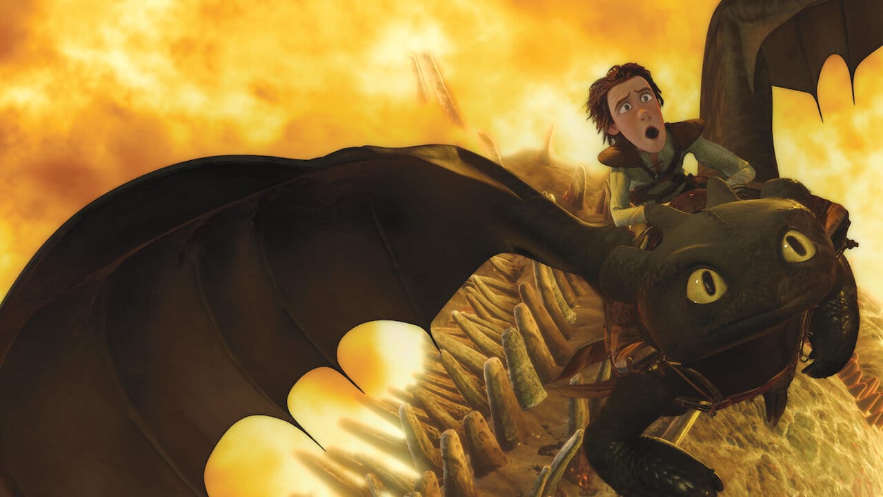 How to Train Your Dragon backdrop