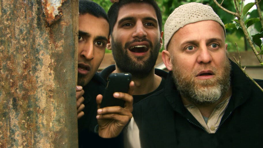 Four Lions backdrop