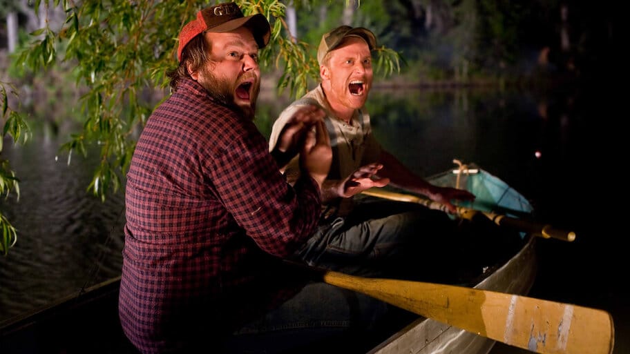 Tucker and Dale vs. Evil backdrop