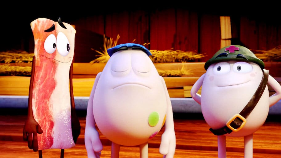 Una película de huevos backdrop