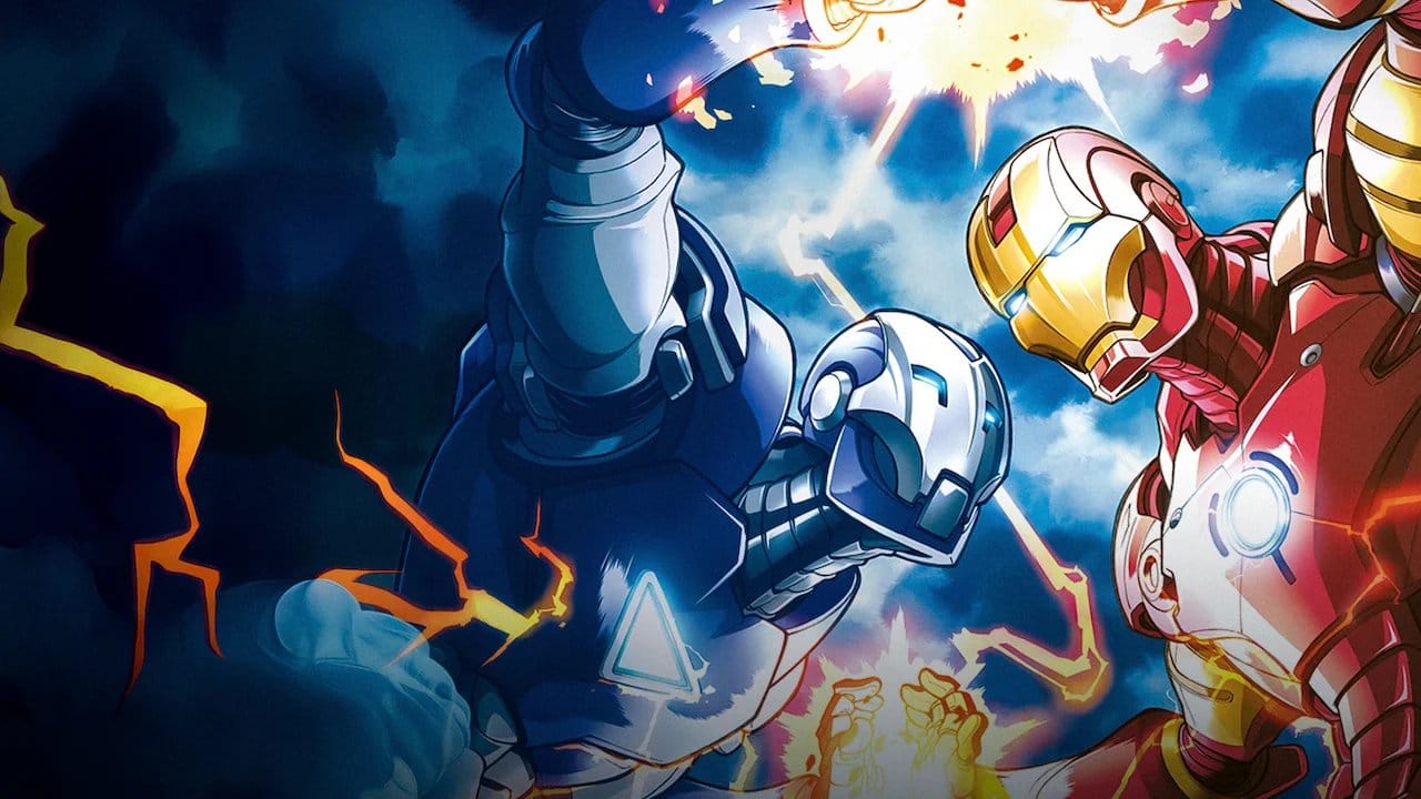 Marvel Anime: Iron Man backdrop