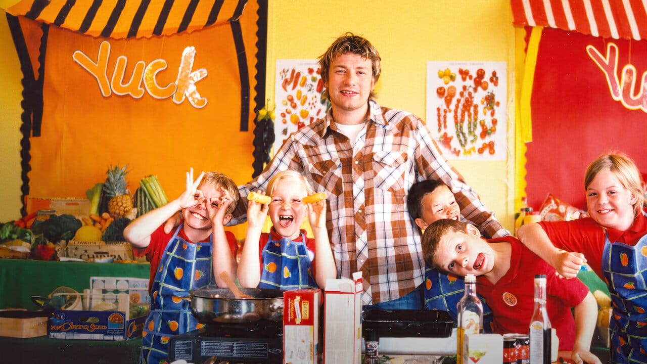 Jamie's School Dinners backdrop