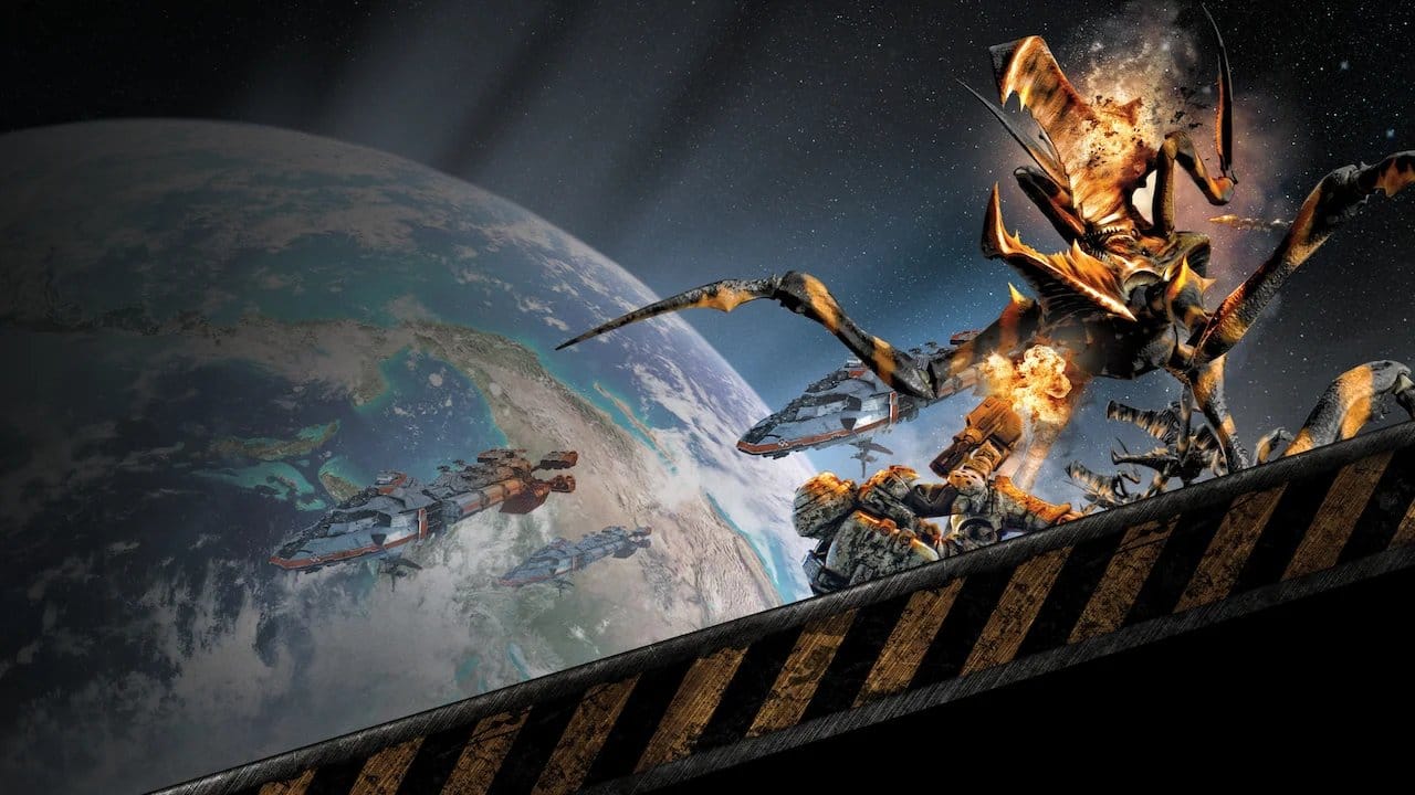 Starship Troopers: Invasion backdrop