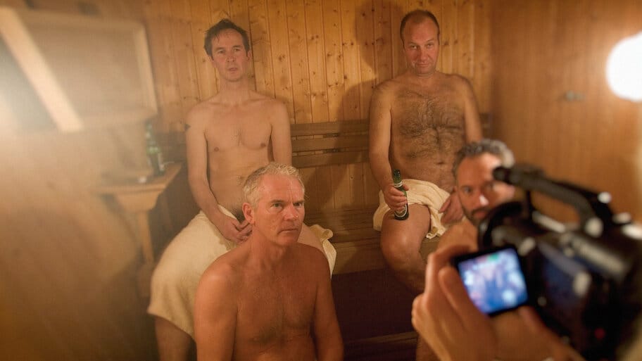 Fluerne på væggen backdrop