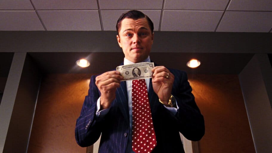 The Wolf of Wall Street backdrop