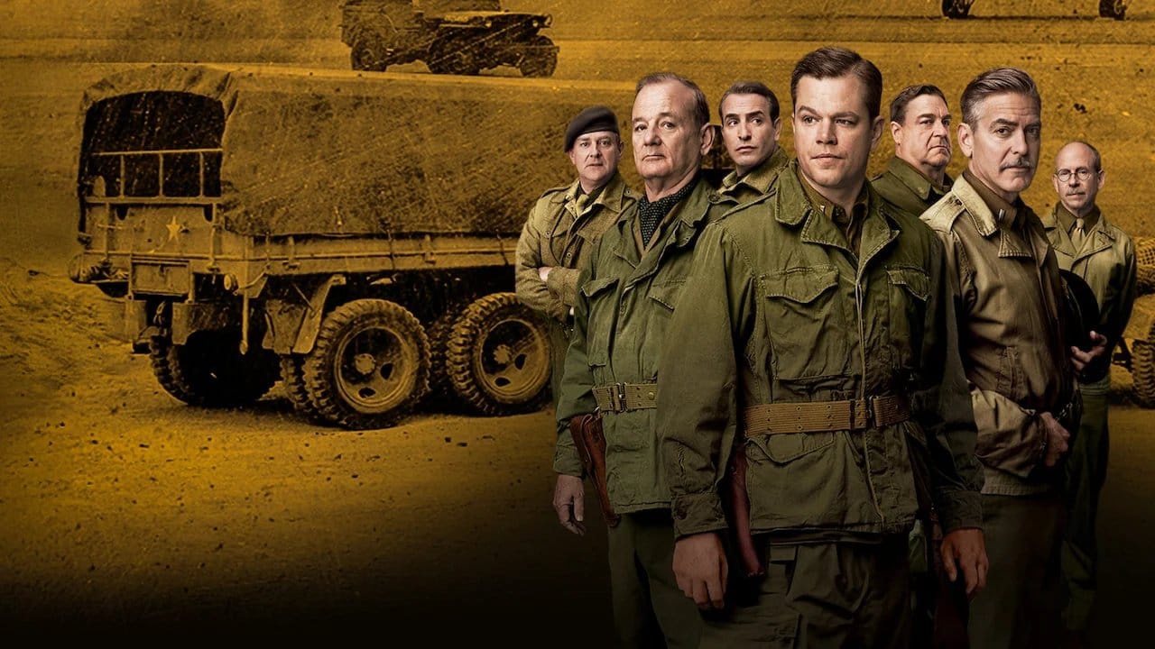 The Monuments Men backdrop
