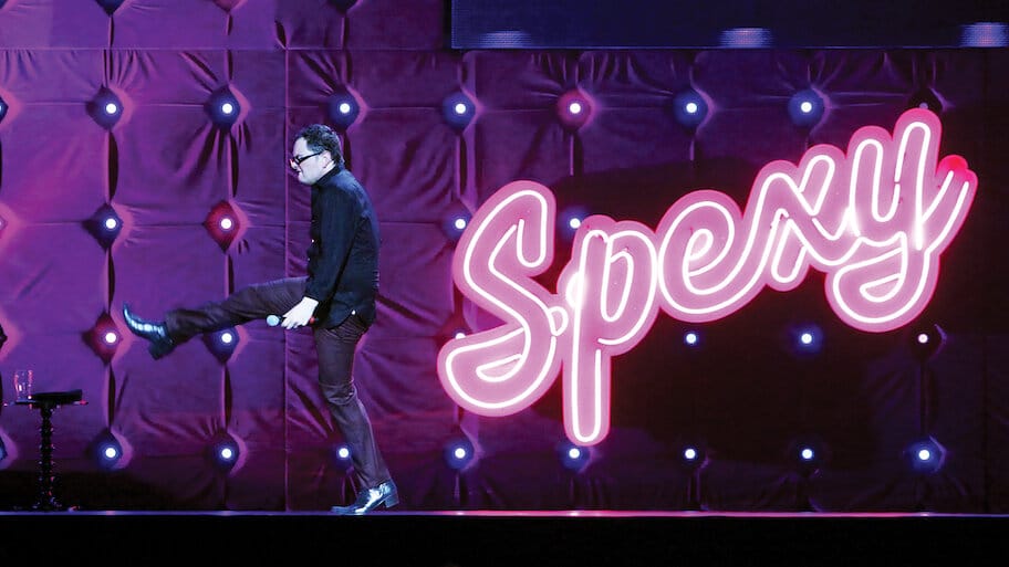 Alan Carr: Spexy Beast backdrop