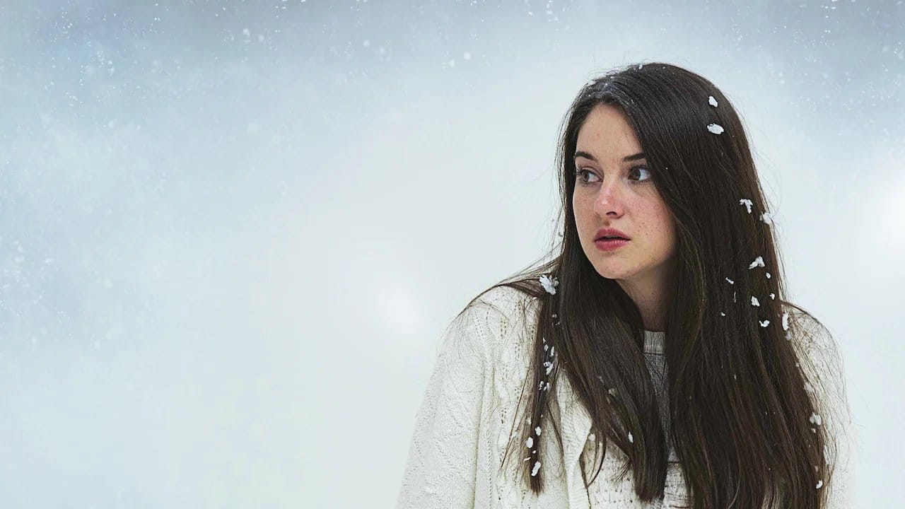 White Bird in a Blizzard backdrop