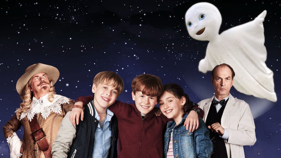 The Little Ghost backdrop