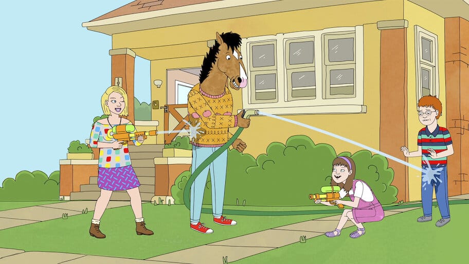 Horsin' Around backdrop