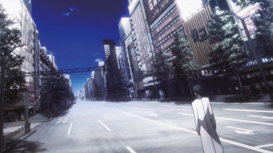 STEINS;GATE backdrop
