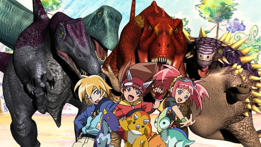 Dinosaur King backdrop
