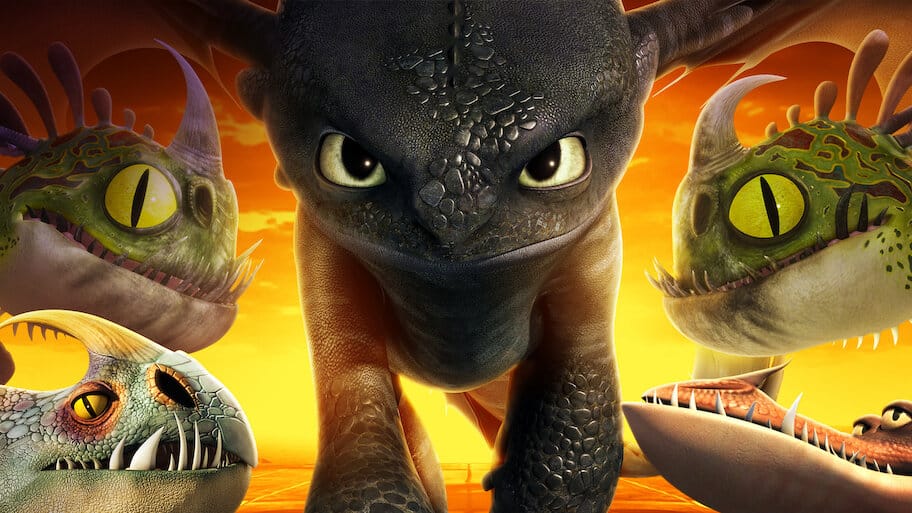 Dragons: Race to the Edge backdrop