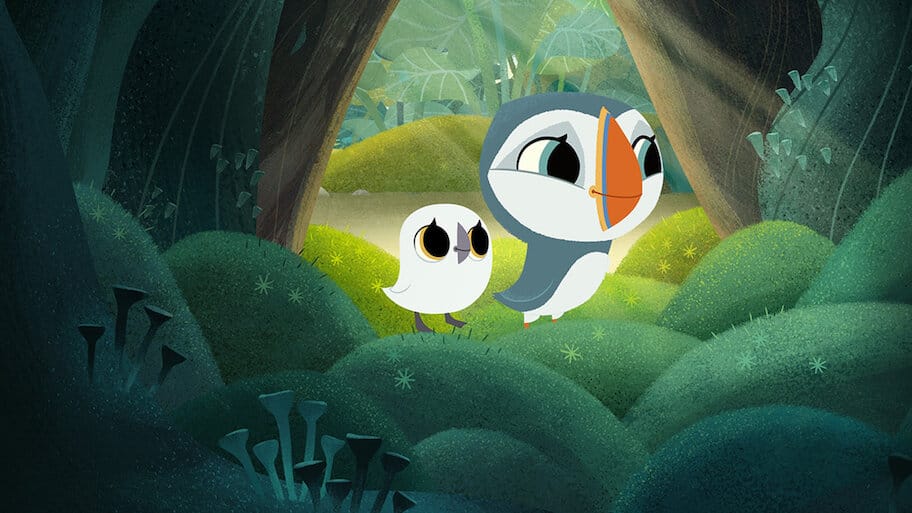 Puffin Rock backdrop