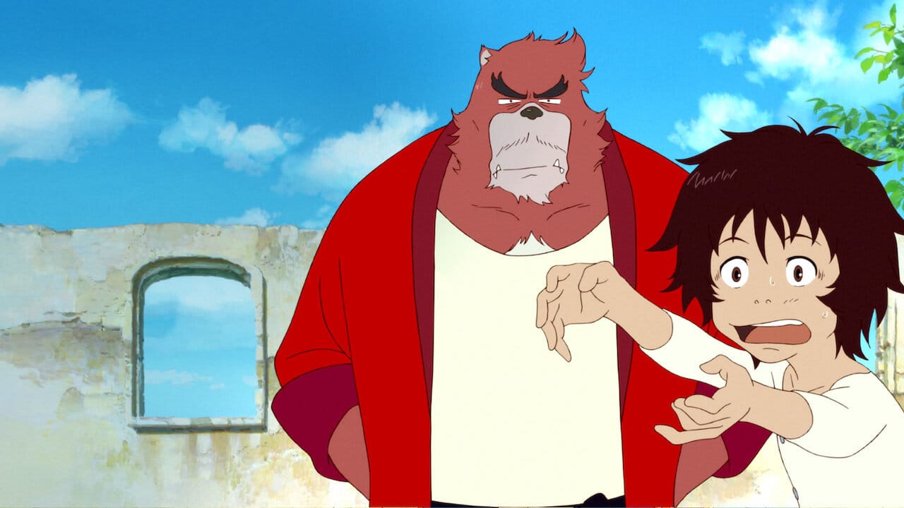 The Boy and the Beast backdrop