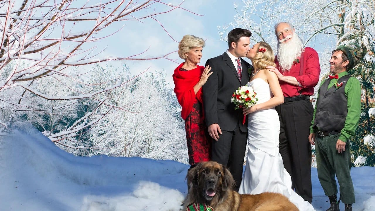 Becoming Santa backdrop