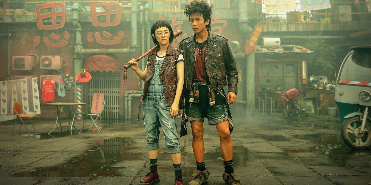 Devil and Angel backdrop