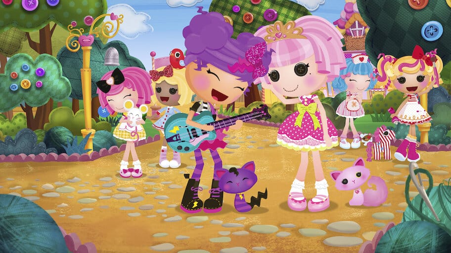 We're Lalaloopsy backdrop