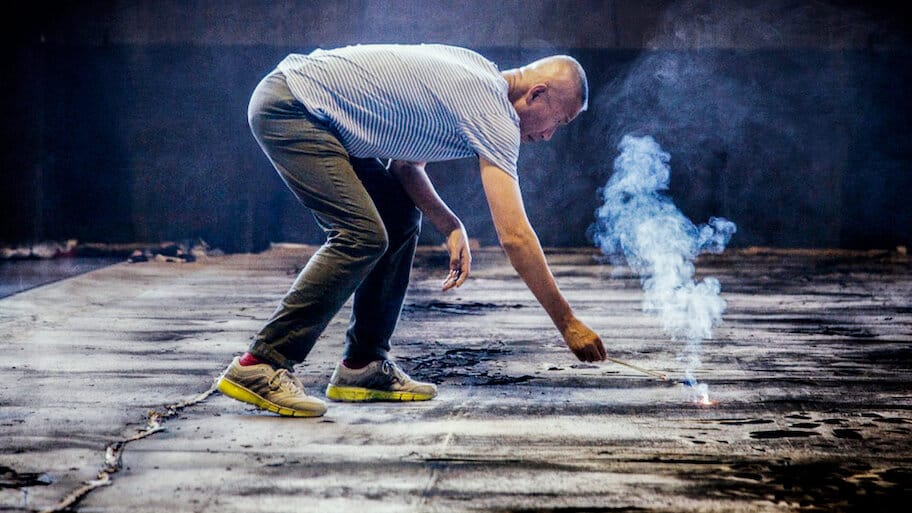 Sky Ladder: The Art of Cai Guo-Qiang backdrop