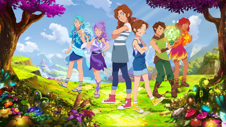 LEGO Elves: Secrets of Elvendale backdrop