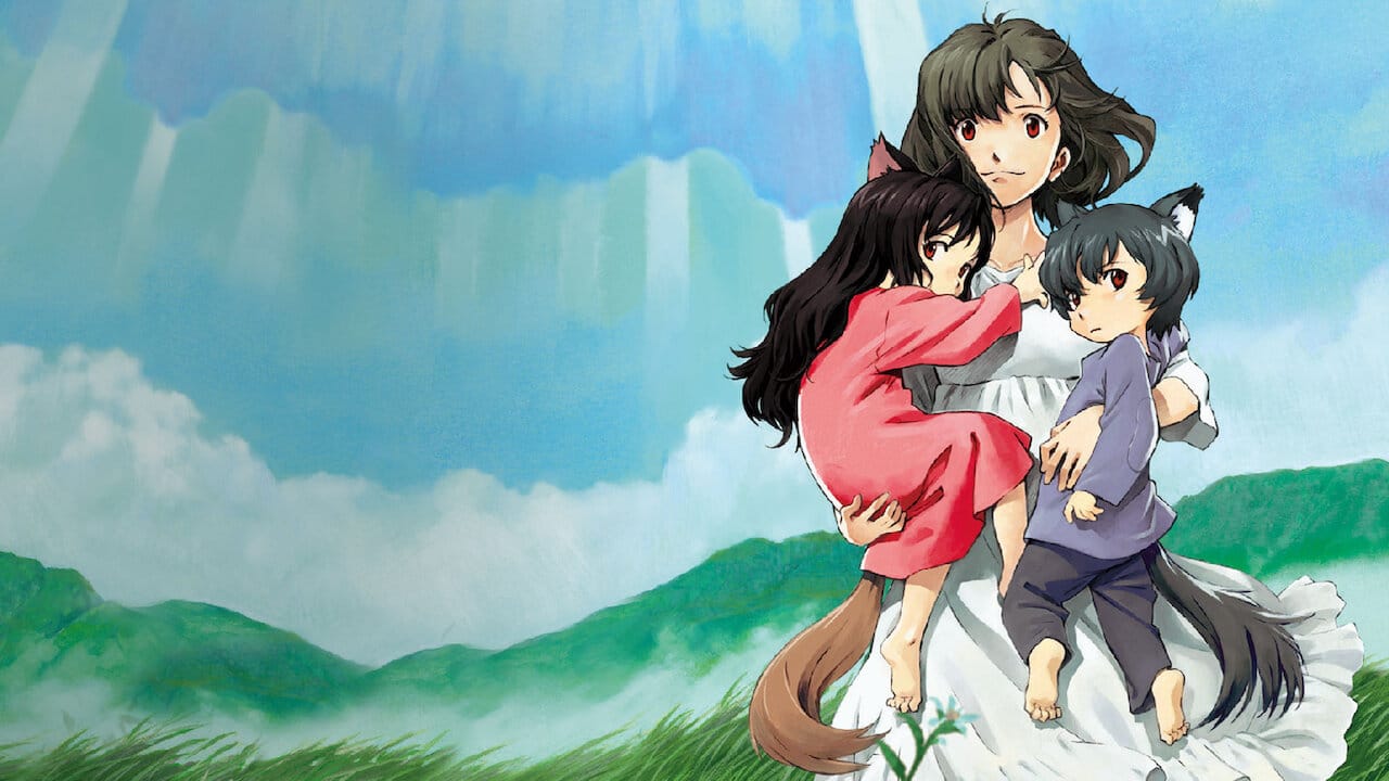 Wolf Children backdrop