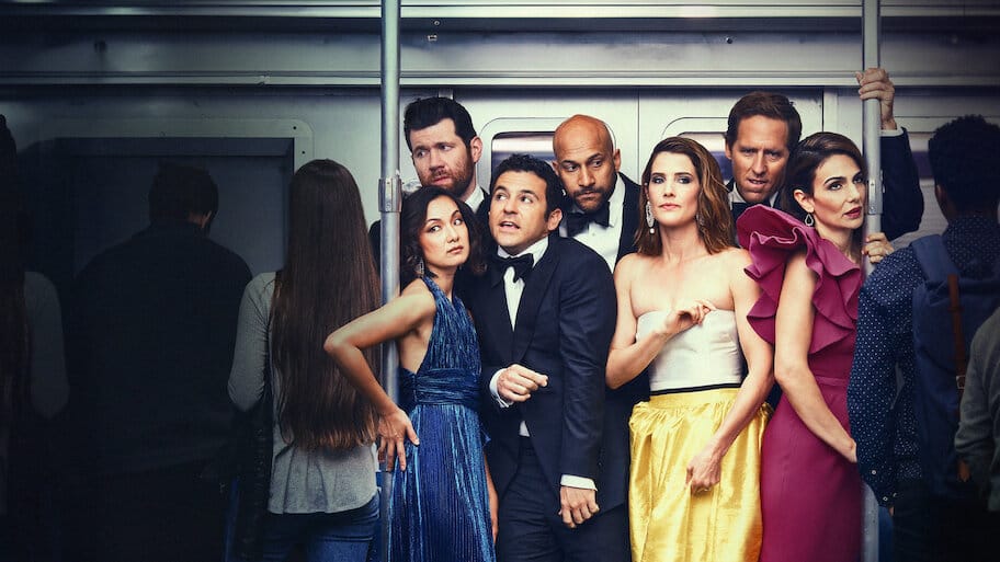 Friends from College backdrop