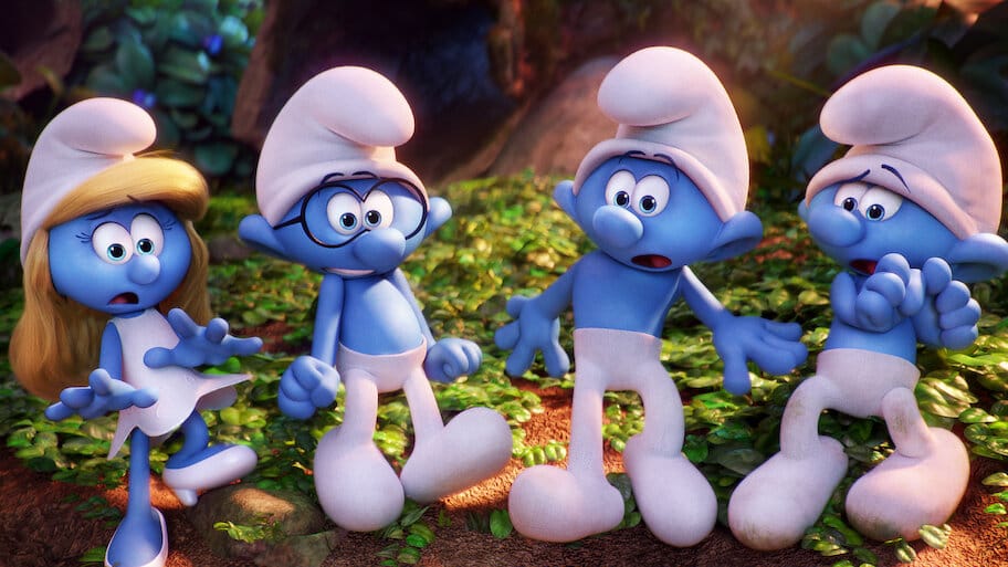 Smurfs: The Lost Village backdrop