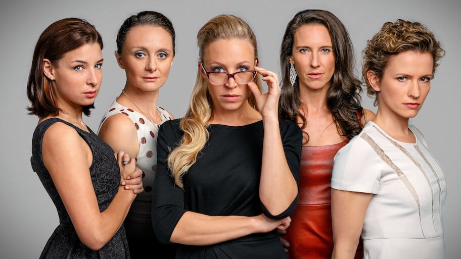 Suburbia - Women on the Edge backdrop