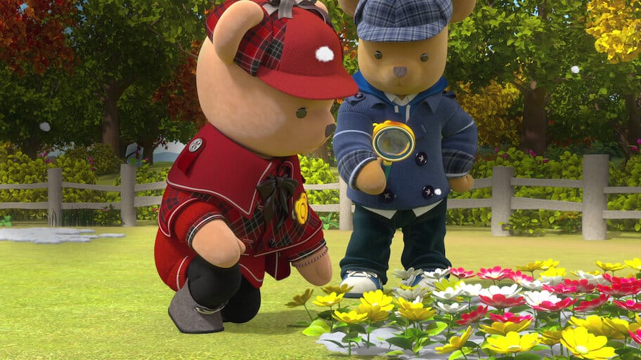 Treehouse Detectives backdrop