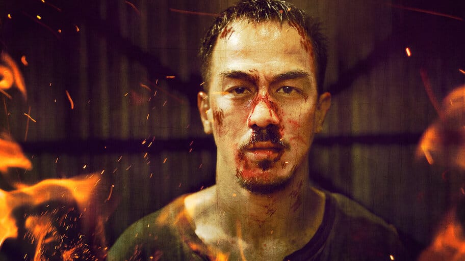 The Night Comes for Us backdrop