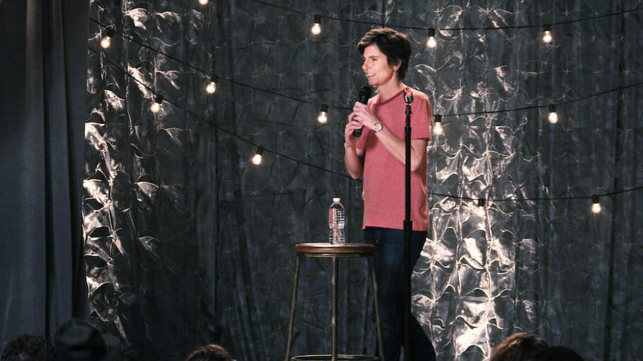 Tig Notaro Happy To Be Here backdrop