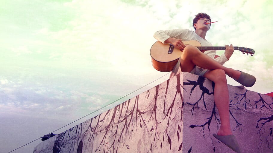 One More Time backdrop