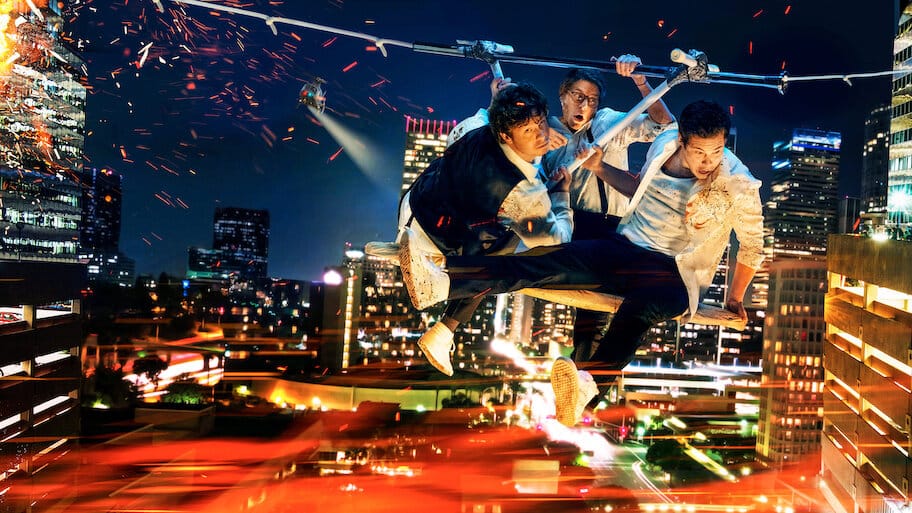 Game Over, Man! backdrop