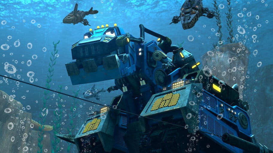 Dinotrux Supercharged backdrop