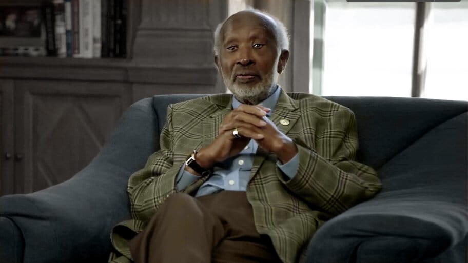 The Black Godfather backdrop