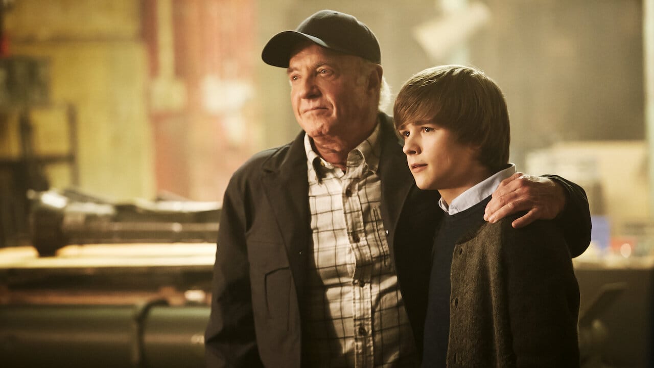 Undercover Grandpa backdrop