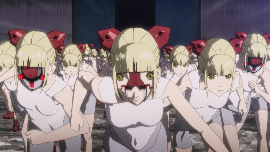 Ghost in the Shell Arise backdrop