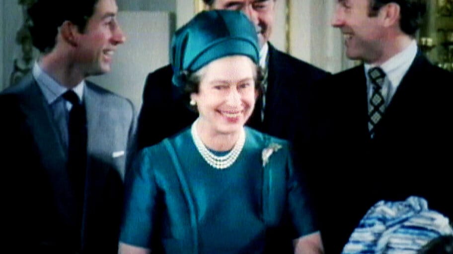 The Majestic Life of Queen Elizabeth II backdrop