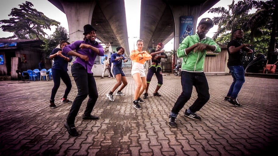 We Speak Dance backdrop